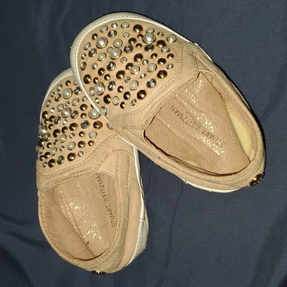 Worn Stuart Weitzman "Baby Decor" Shoe